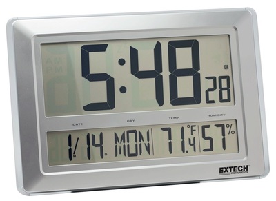 CTH10A EXTECH DIGITAL CLOCK/HYGRO-THERMOMETER