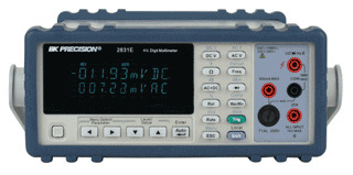 2831E BK PRECISION 4 1/2 DIGIT TRUE RMS BENCH MULTIMETER
