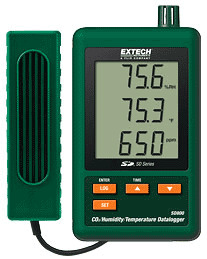 SD800 EXTECH - CO2/HUMIDITY/TEMP DATALOGGER
