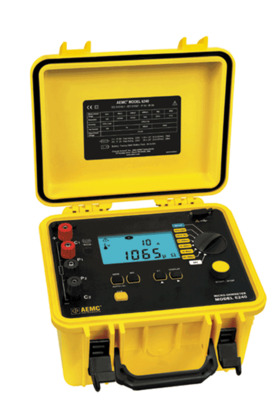 2129.80 AEMC - MODEL 6240 MICRO OHMMETER