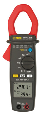 675 AEMC - CLAMP-ON METER DISCONTINUED