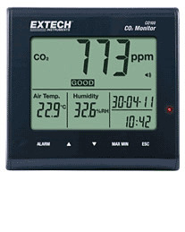 CO100 EXTECH - INDOOR CO2 AIR QUALITY