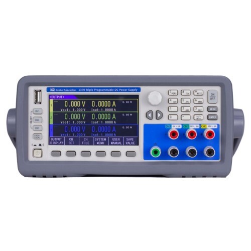 1370 - TRIPLE OUTPUT PROGRAMMABLE DC POWER SUPPLY