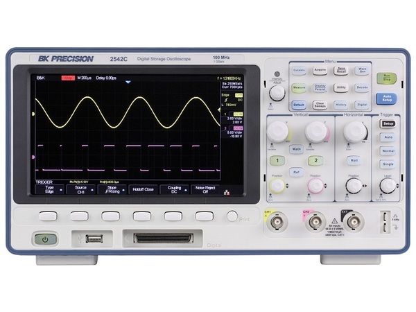 2542C BK PRECISION DIGITAL STORAGE OSCILLOSCOPE DISCONTINUED