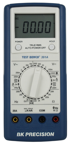 391A BK PRECISION TEST BENCH TRUE RMS DMM