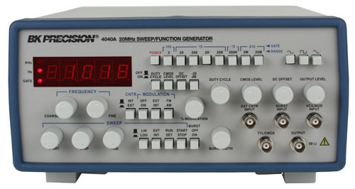 4040A B&K PRECISION 20MHZ SWEEP FUNCTION DISCONTINUED