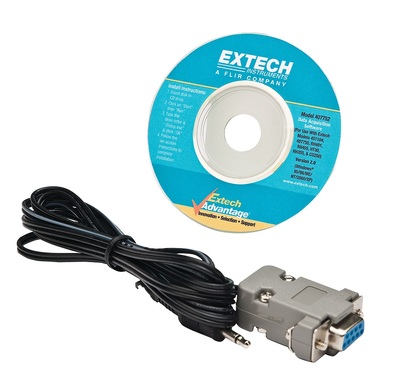 407752 EXTECH - RS-232 CABLE FOR RH401