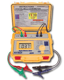 380580-NIST EXTECH MILLIOHM METER W/NIST