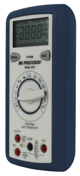 2708B BK PRECISION AUTO RANGING TRUE RMS TOOL KIT DMM