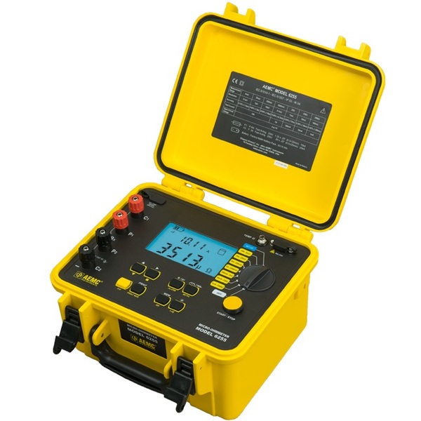 2129.84 AEMC - MODEL 6255 MICRO OHMMETER