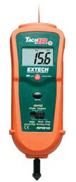 RPM10-NIST EXTECH TACHOMETER/IR W/NIST