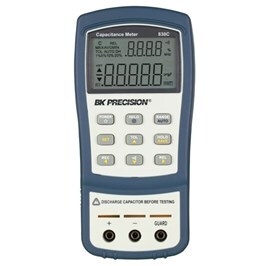 830C - Dual Display Capacitance Meter to 200 mF