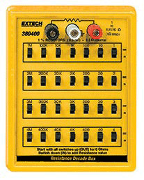 380400 EXTECH- RESISTANCE DECADE BOX