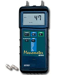 407910-NIST EXTECH MANOMETER WITH NIST