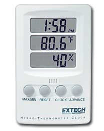 445702 EXTECH - HYGRO-THERMOMETER CLOCK