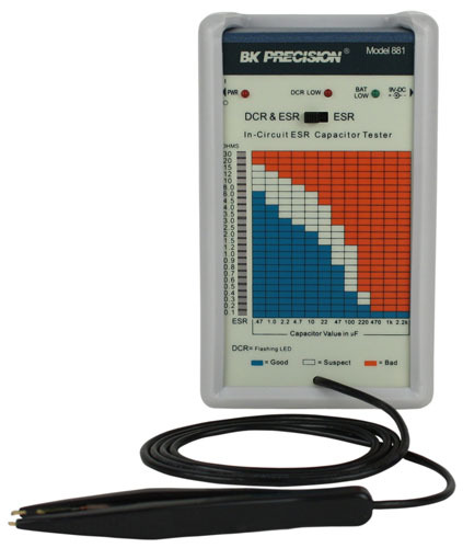 881 B&K PRECISION IN-CIRCUIT ESR TESTER