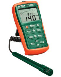 EA20NIST EXTECH HYGRO-THERMOMETER W/NIST