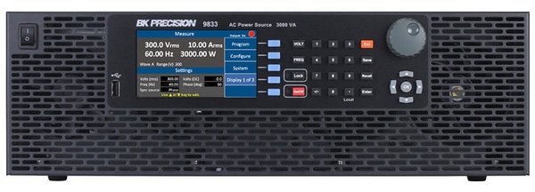 9833 BK PRECISION AC POWER SOURCE 3000 VA
