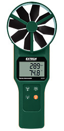 AN300-NIST - EXTECH LARGE VANE CFM/CMM THERMO-ANEMOMETER