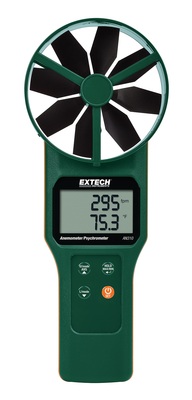 AN310-NIST - EXTECH LARGE VANE ANEMOMETER/PSYCHROMETER