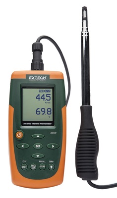 AN500 - EXTECH HOT WIRE THERMO-ANEMOMETER