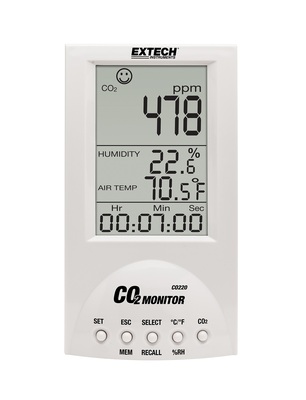 CO220 - EXTECH DESKTOP CARBON DIOXIDE MONITOR