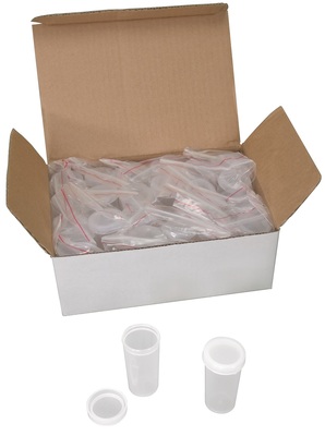 EX007 - 24 SOLUTION CUPS W/ CAPS DISCONTINUED