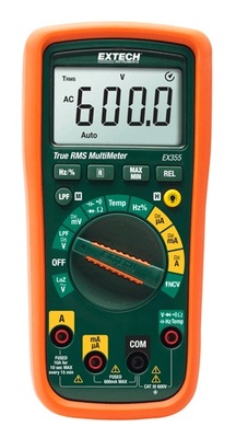 EX355-NIST EXTECH TRMS MULTIMETER WITH TEMPERATURE