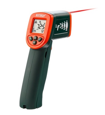 IR267 EXTECH MINI IR THERMOMETER WITH TYPE K