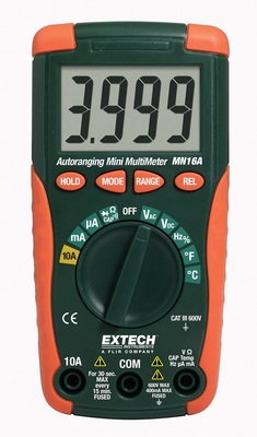 MN16A - MULTIMETER, DIGITAL, AUTORANGING