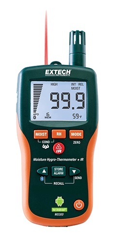 MO300 - EXTECH MOISTURE METER FOR ANDROID W BLUETOOTH