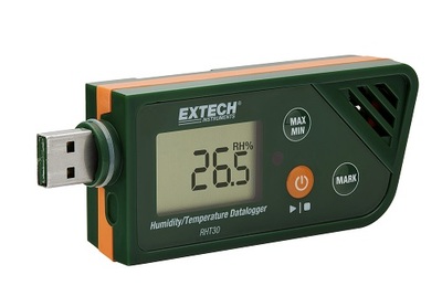 RHT30 EXTECH, HUMIDITY /TEMPERATURE DATALOGGER