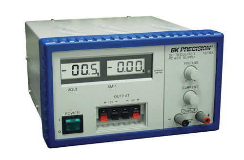 1670A B&K TRIPLE-OUTPUT POWER SUPPLY 30VDC, 3A