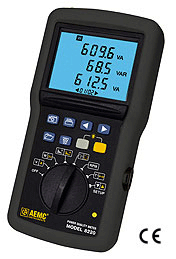 8220 AEMC - POWER QUALITY METER