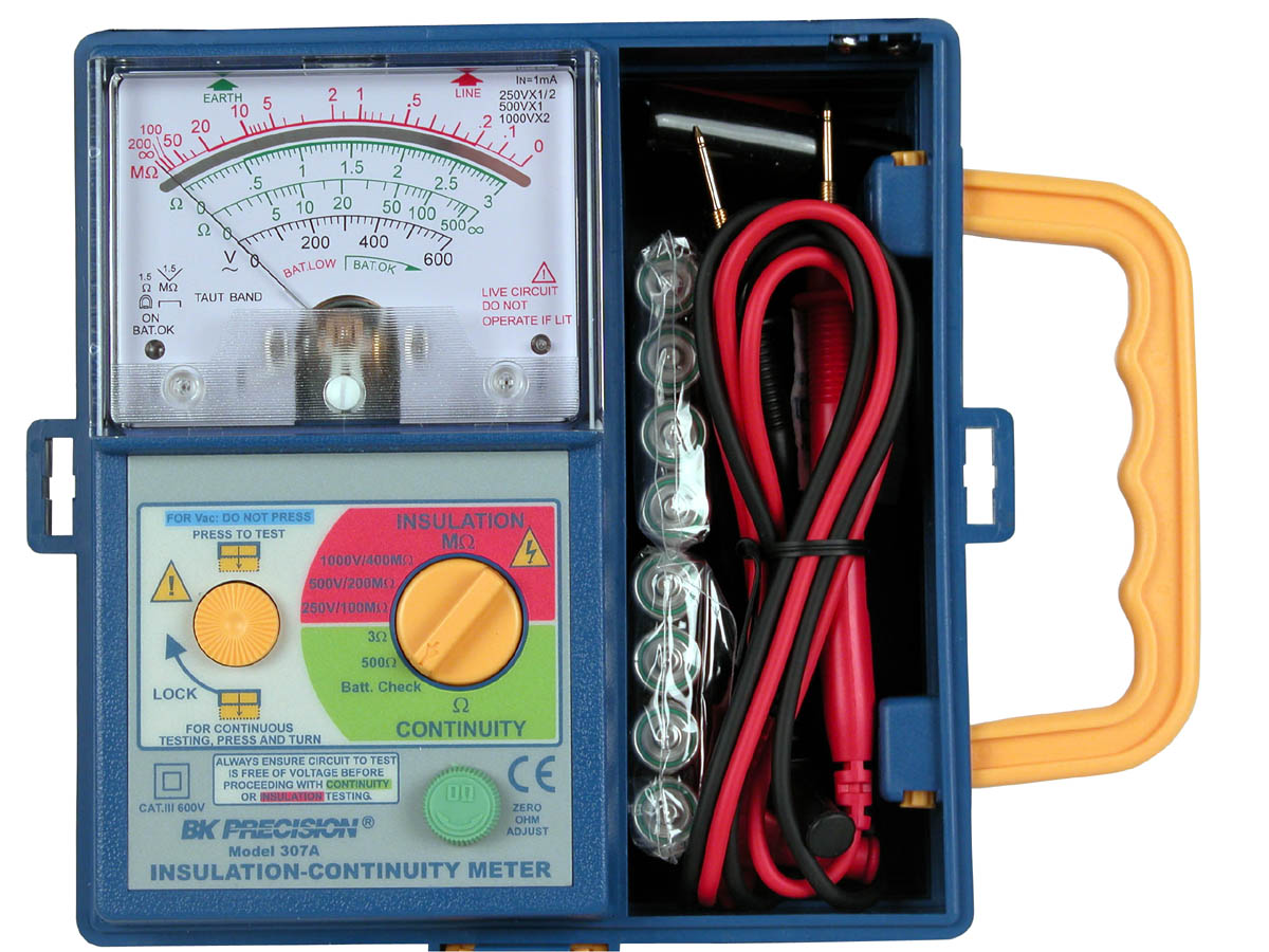 307A B&K, ANALOG INSULATION & CONTINUITY