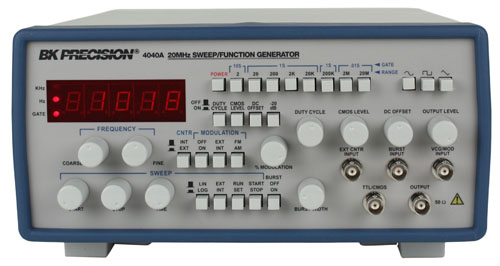 4040A B&K PRECISION 20MHZ SWEEP FUNCTION DISCONTINUED
