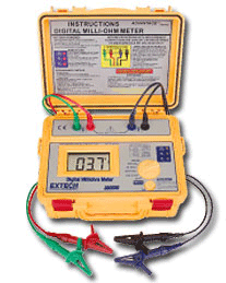 380580 EXTECH - BATTERY POWERED MILLIOHMETER