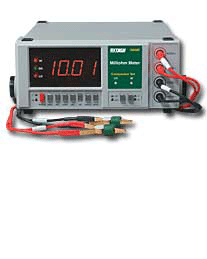 380560-NIST EXTECH MILLIOHM METER W/NIST