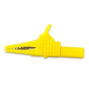 CTM-65-4 - Safety Alligator Clip, Yellow